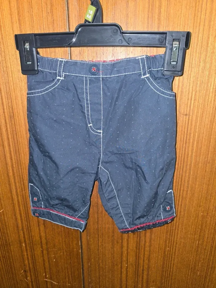 Pantalon léger bébé garçon bleu marine