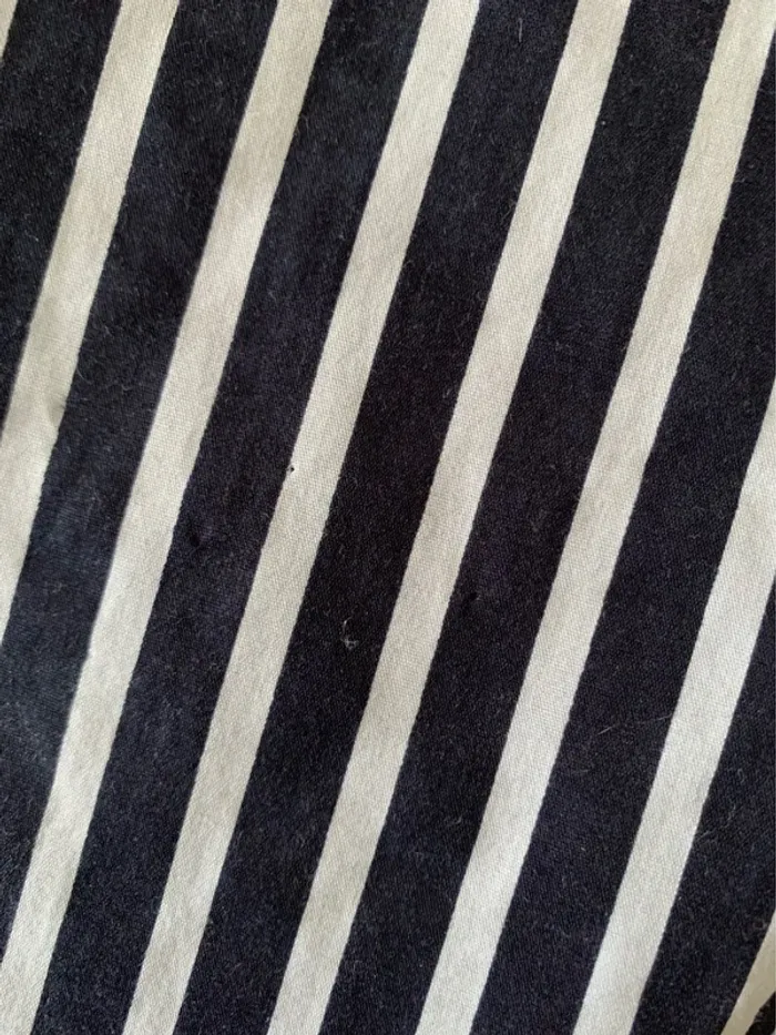 Chemise manche courte à rayures bleu foncé/clair homme - Taille 4XL Kiabi - photo numéro 5