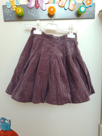 Jupe fille 4 ans  en velours DKNY