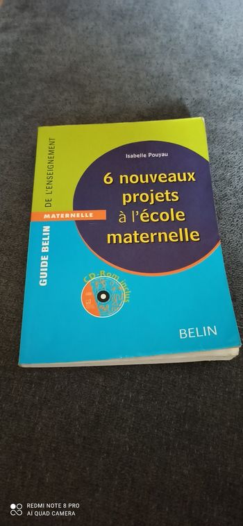 Livre 6 nouveaux projets a l ecole maternelle