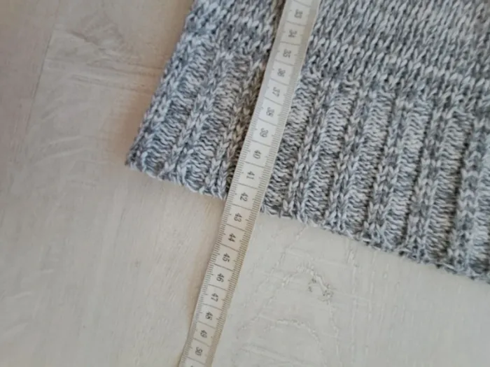 Mini Jupe tricot laine handmade fait main - taille XS - cintrée moulante - automne hiver printemps - photo numéro 4