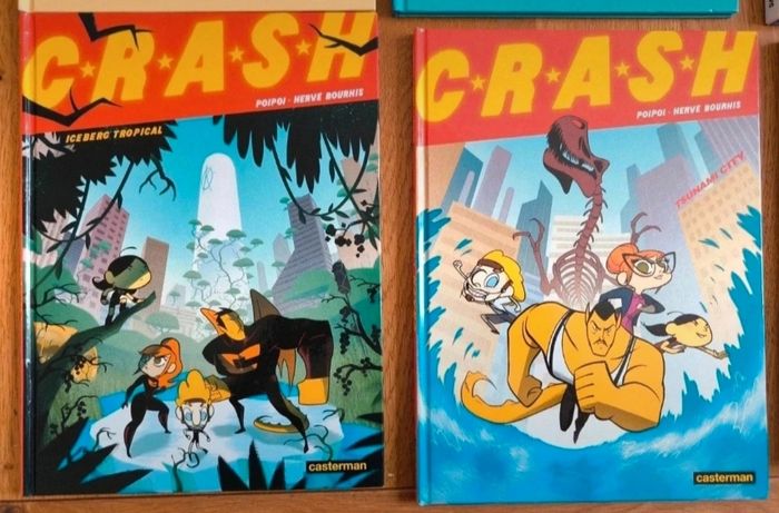 Lot 9 bd super héros et pirates : Imbattable, Crash, Famille pirate, perles et pirates, Caterina - photo numéro 4
