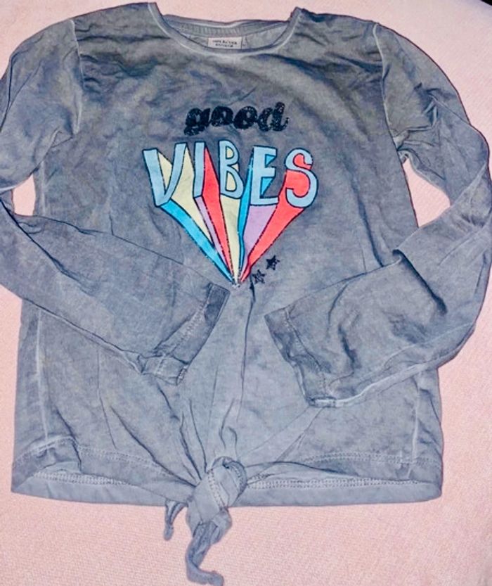 Lot 6 ans fille (6 hauts+1 jean) Zara & tao - photo numéro 4