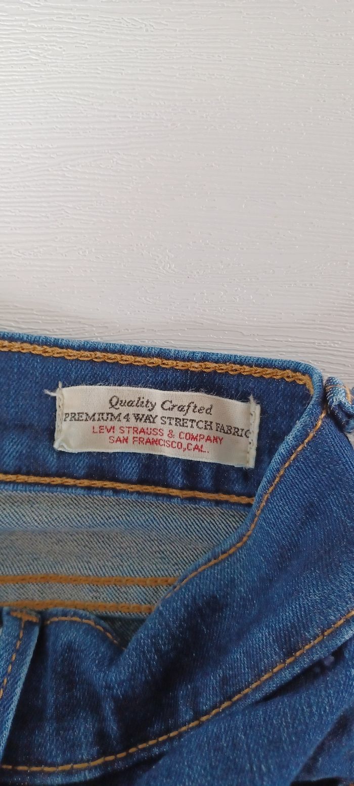 Pantalon jeans élastique femme taille xs levi's - photo numéro 5