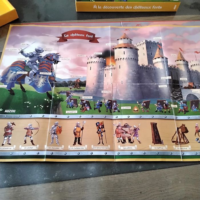 A la découverte des châteaux forts AUZOU - photo numéro 7