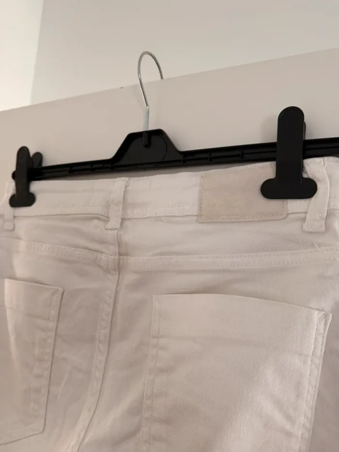 Pantalon Zara jean long pantaloni pantalones Vloeiende Calças femme woman donna mujer été poches - photo numéro 5
