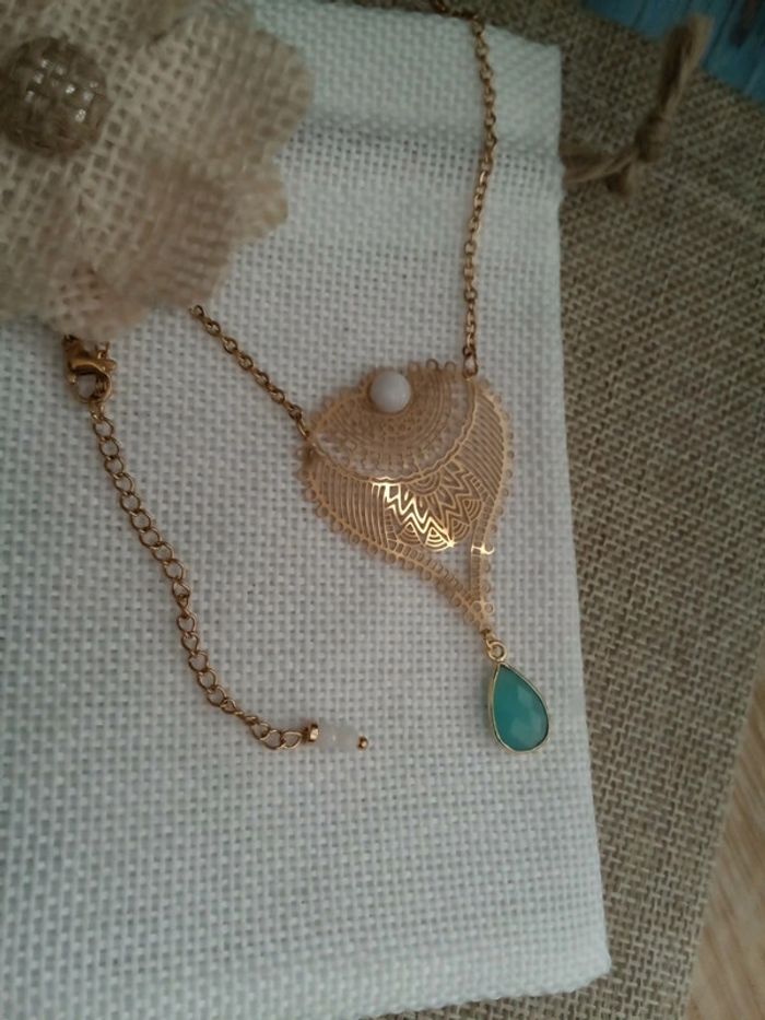 Collier pierres naturelles - photo numéro 5