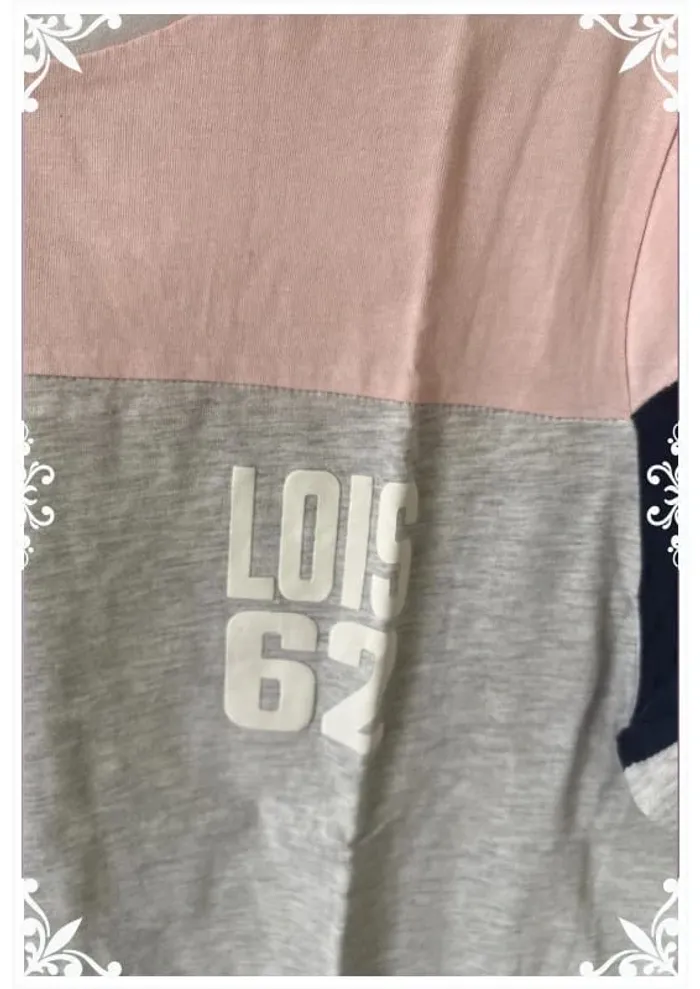 🎨 T-shirt colorblock LOIS - Taille XL - photo numéro 3