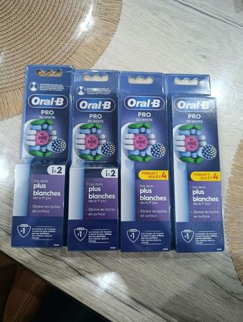 Brossettes oral B