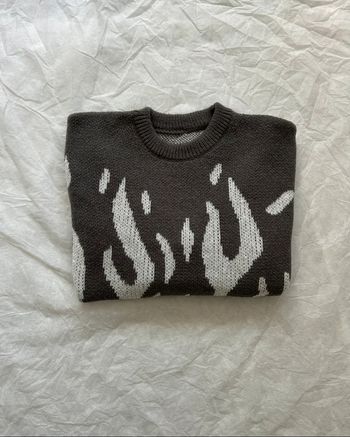 Pull Gris Vintage Taille M