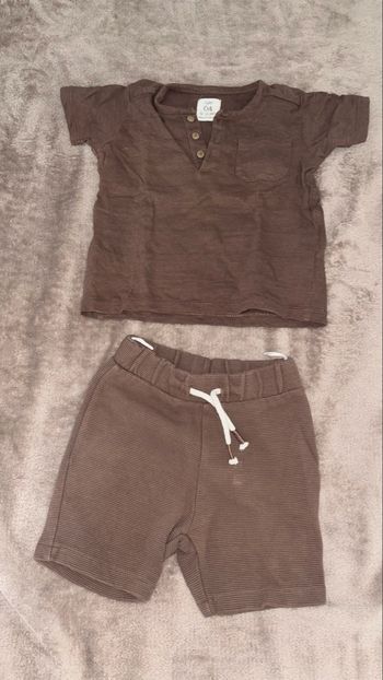 Ensemble t-shirt + short