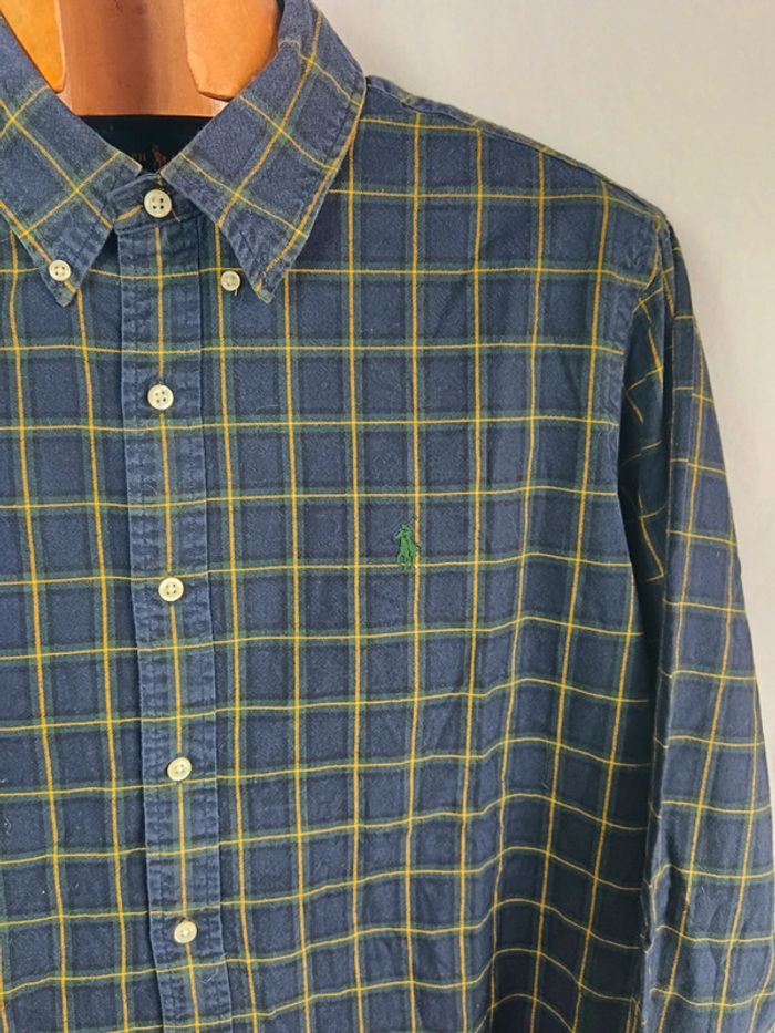 Chemise à carreaux vintage| Ralph Lauren | T. Xl - photo numéro 2