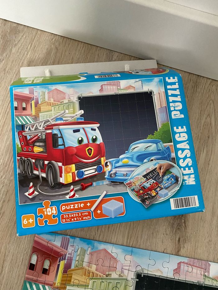 Puzzle Cars pompiers 100 pièces - photo numéro 2
