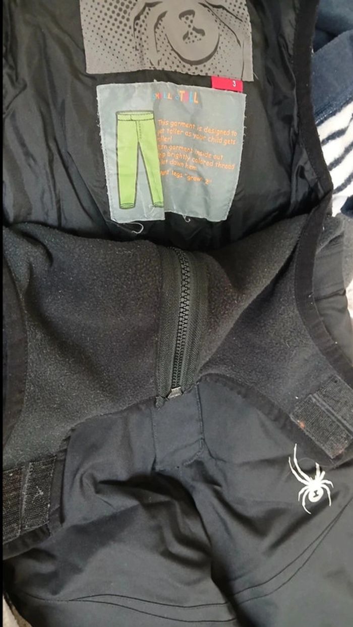 Salopette de ski Spyder 3ans - photo numéro 8