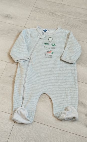 Pyjama garçon 6 mois mots d'enfants 