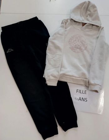 Ensemble jogging Kappa 10 ans