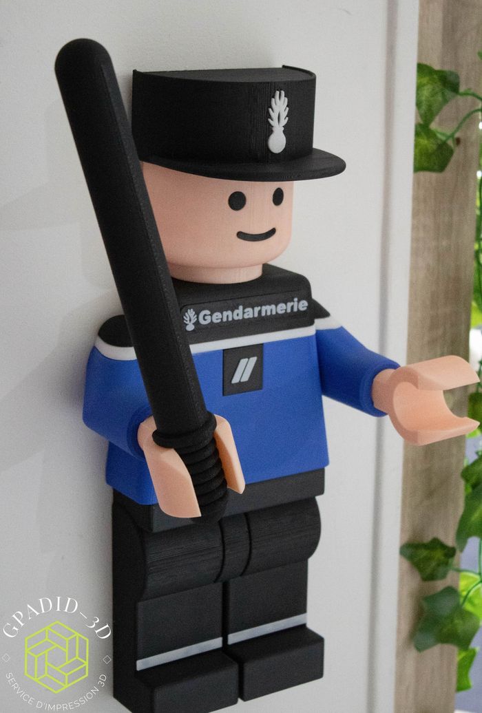 Dévidoir de papier toilette dans Un style Lego - photo numéro 2