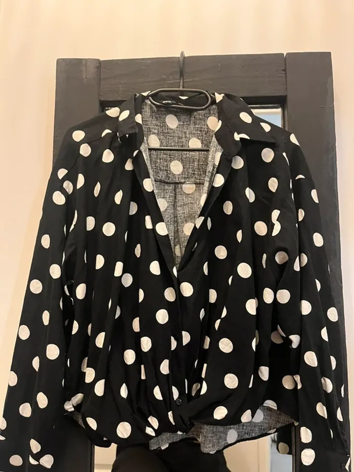 Chemisier à pois - photo numéro 6
