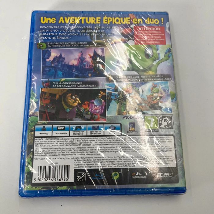 Yooka-Laylee - Sony PlayStation PS4 - PAL FR - Neuf Sous Blister - photo numéro 3