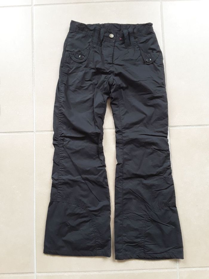 Pantalon noir doublé fille 8 ans NKY NEUF
