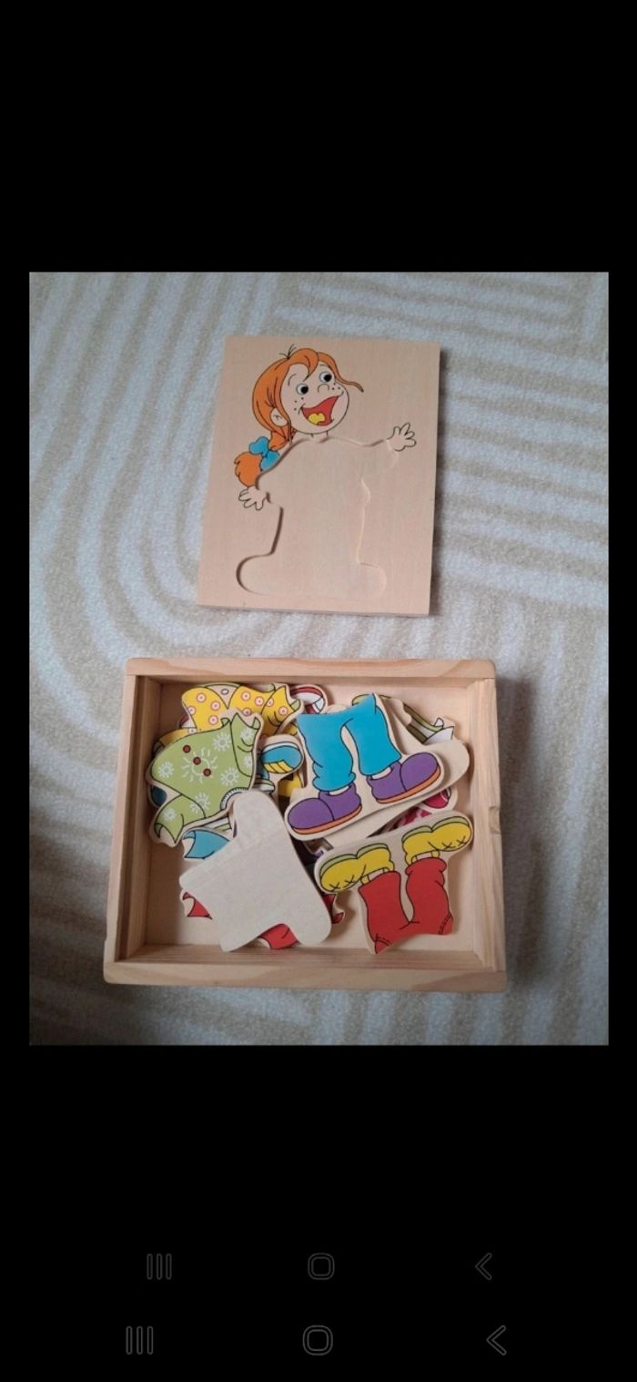 Jeu en bois enfant