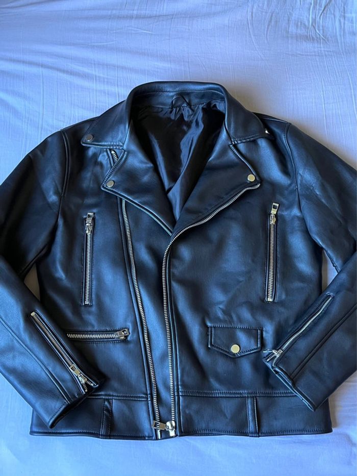 Blouson/perfecto homme Zara - photo numéro 5