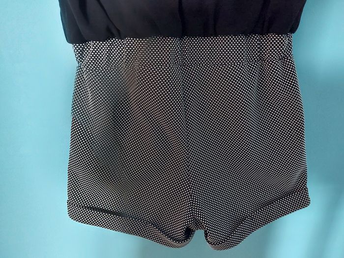 Combishort sans manches Mim noir & blanc taille 40 - photo numéro 7