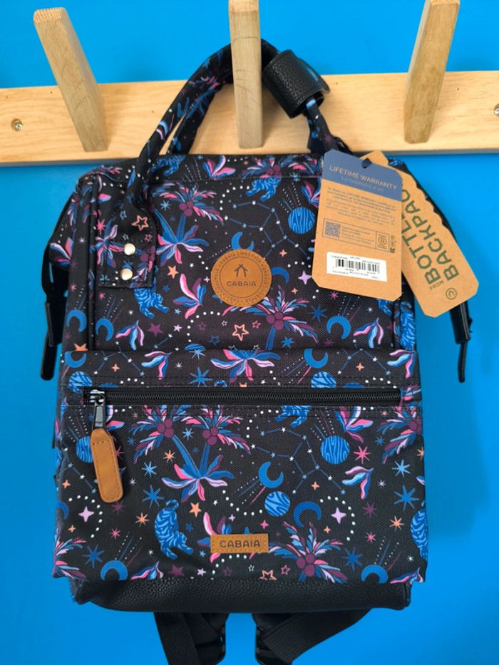 Sac Cabaïa Saturn 2 pochettes Édition limitée Noël Taille S neuf + 3 pochettes Mars / Moon / Uranus - photo numéro 2