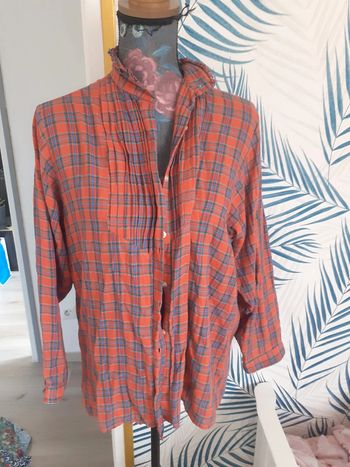 Chemise à carreaux M