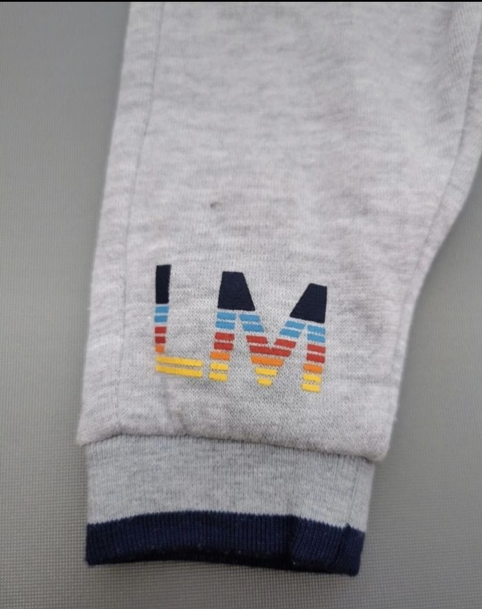 Ensemble jogging et tee-shirt ML 9 mois garçon little Marcel - photo numéro 6