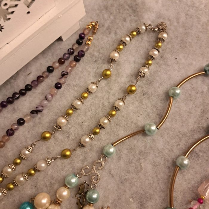 Lot de colliers multicolore Chic artisanale - photo numéro 8
