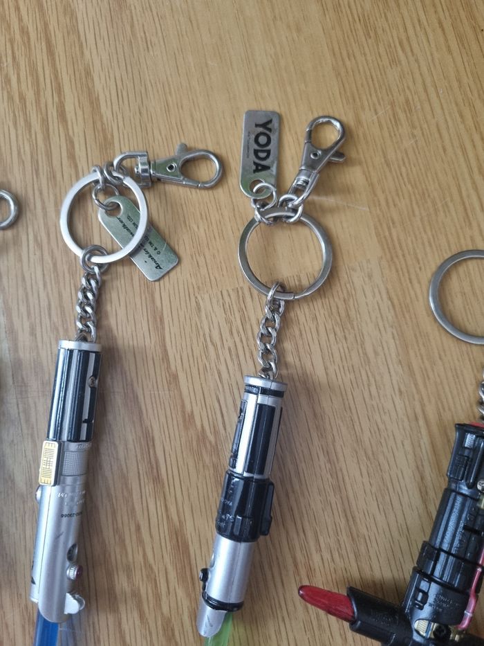 Lot de 4 porte clé Sabre StarWars - photo numéro 4