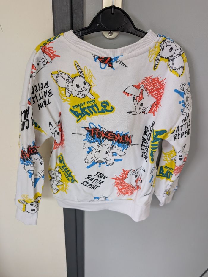 Sweat garçon Primark pokémon 4-5 ans 110 cm - photo numéro 3