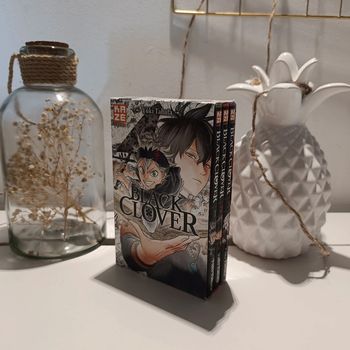 Manga black clover coffret starter 1 à 3