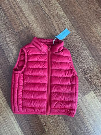 Doudoune sans manche boutchou 12 mois