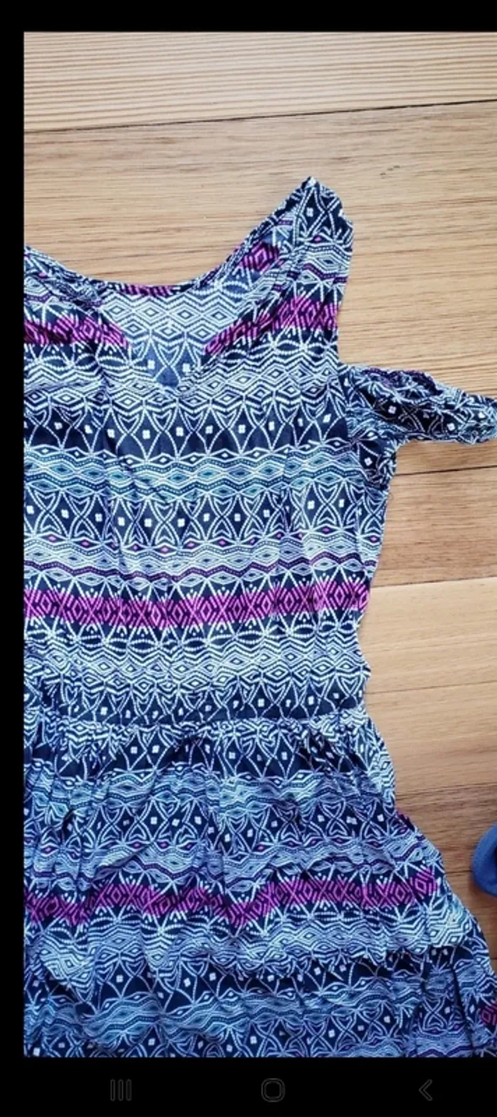 Robe fille ado printemps été style éthnique - photo numéro 2