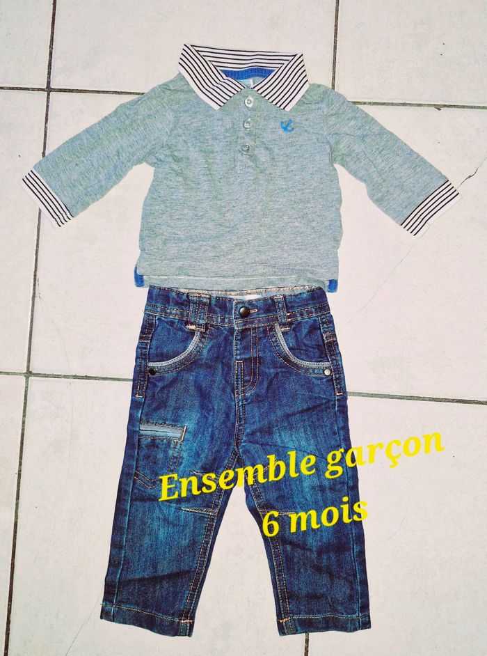 Ensemble garçon 6 mois