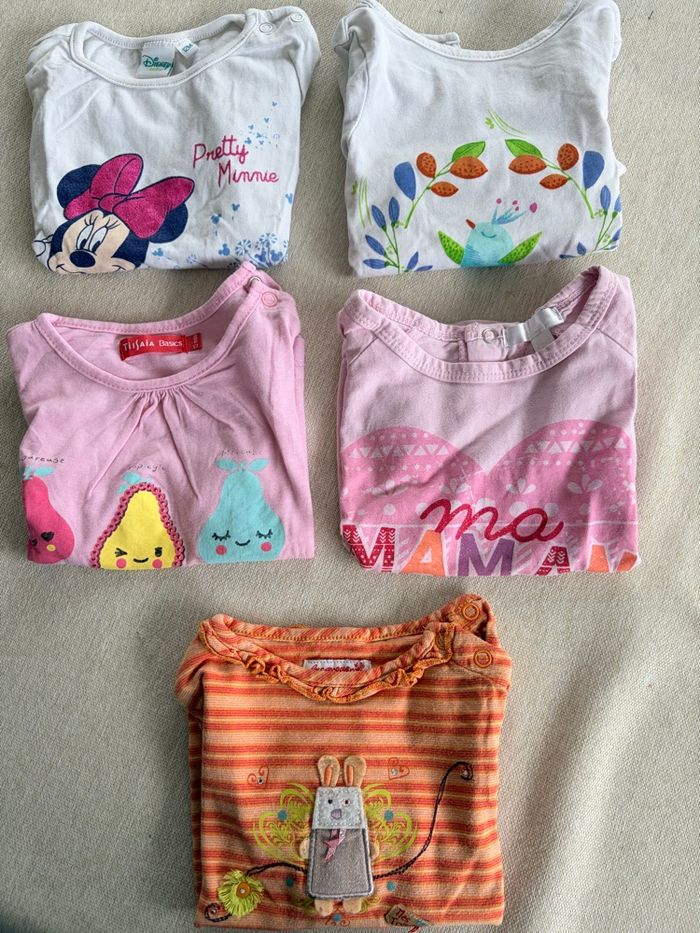 T-shirt fille orchestra 12 mois