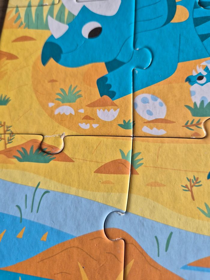 Lot de 4 Puzzle évolutifs- Dinosaures - photo numéro 7