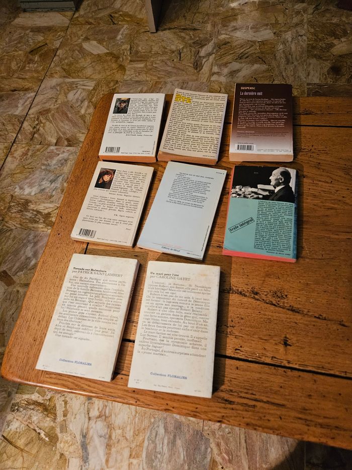 8 livres 📚  romans - photo numéro 2