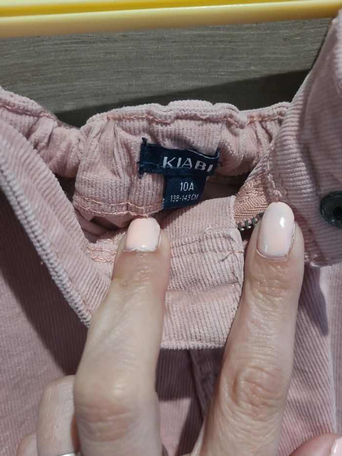 Pantalon rose, taille 10 ans - photo numéro 3
