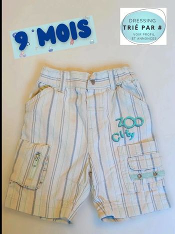 Bermuda short 9 mois