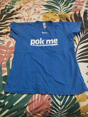 Tee shirt femme taille M bleu