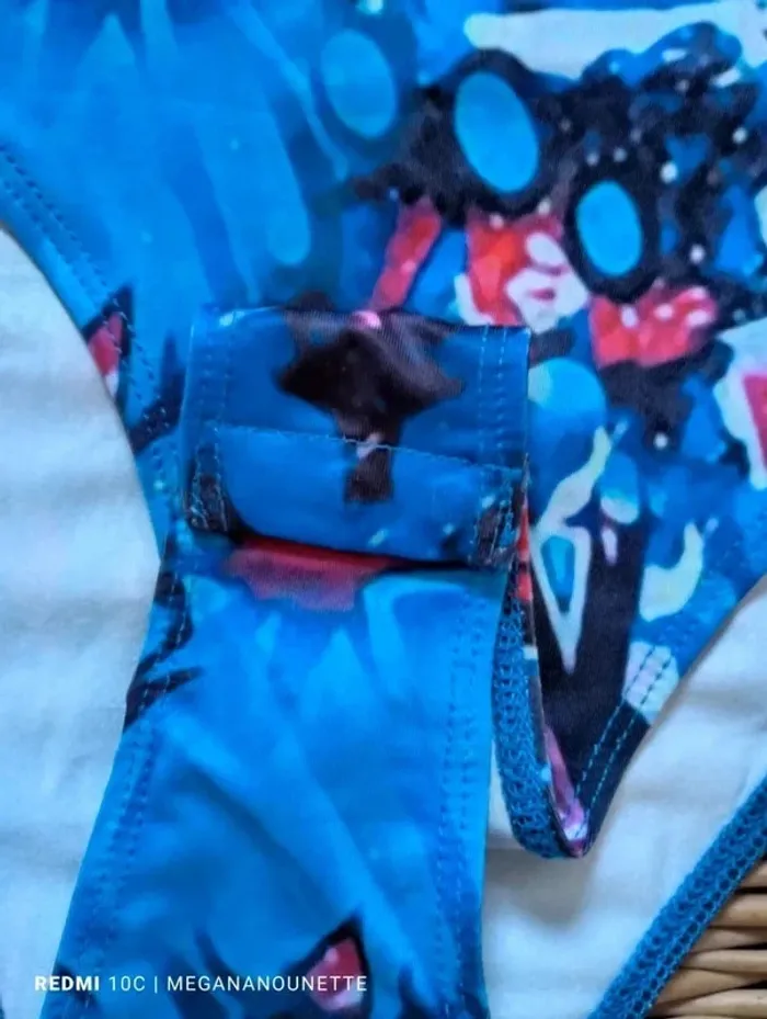 🌟 Body maillot de bain dos nu neuf – Boutique Parisienne – Taille 38 – Style original et coloré 🌈 - photo numéro 2