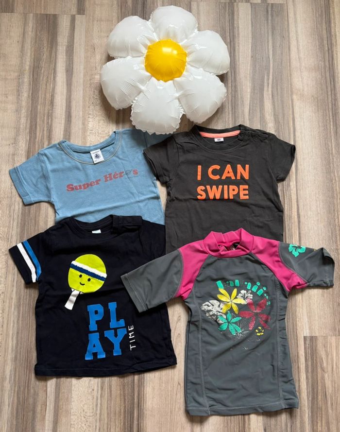 Tee shirt manche courte 2 ans