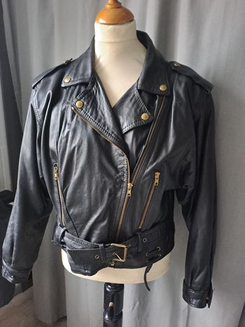 Blouson cuir