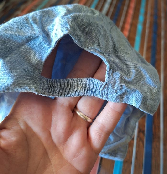 Casquette bébé souple bleu - photo numéro 3
