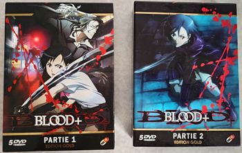BLOOD + PARTIE 1 & 2 - EDITION GOLD - 10 DVD manga Animé avec livret complet