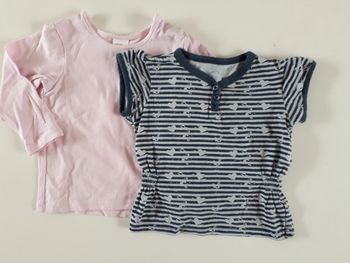 Lot tee-shirts 6-9 mois
