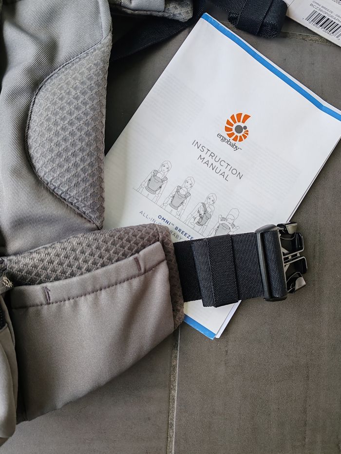 Porte bébé Ergobaby Omni Breeze Graphite Grey - photo numéro 5